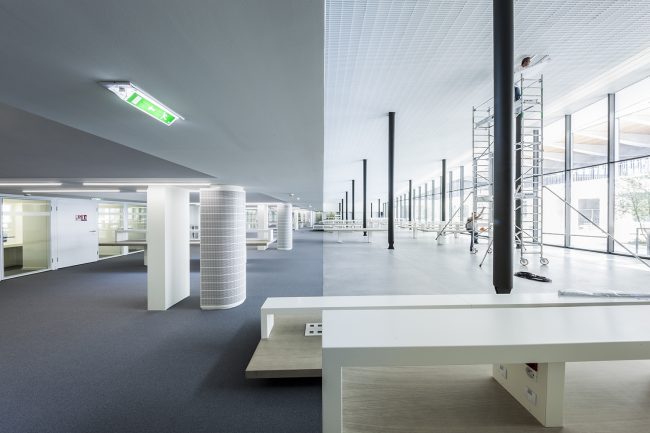 Reportage chantier Université de Jussieu