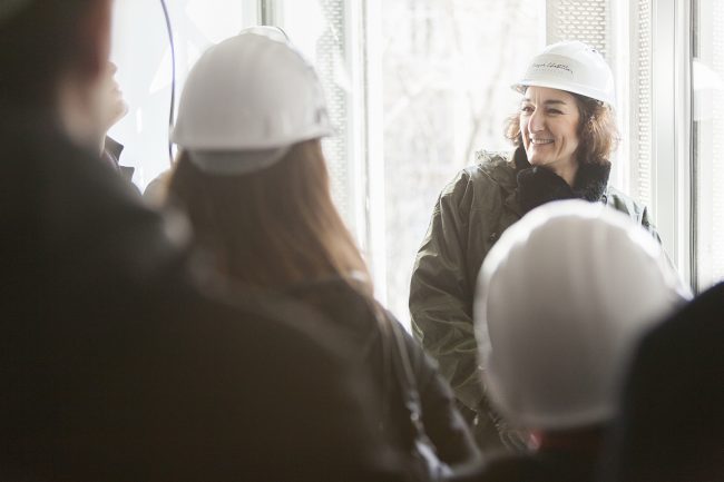 Reportage chantier Maison des Sciences de l’Homme